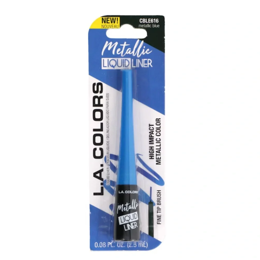 L.A. Colors 2 Pack Metallic Liquid Eye Liner NWT
